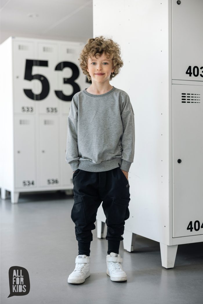 Bluza szara All For Kids