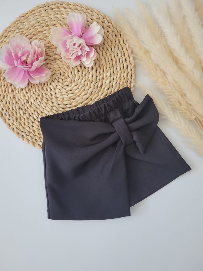 Spódnico-szorty CZARNE NIkol Kids Fashion