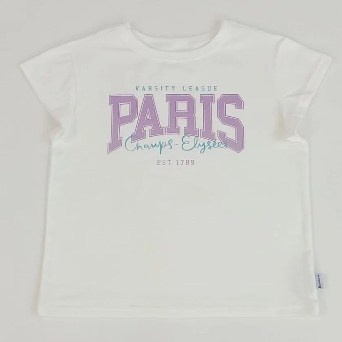 Koszulka PARIS Ecru BAMBOLA - obrazek 2