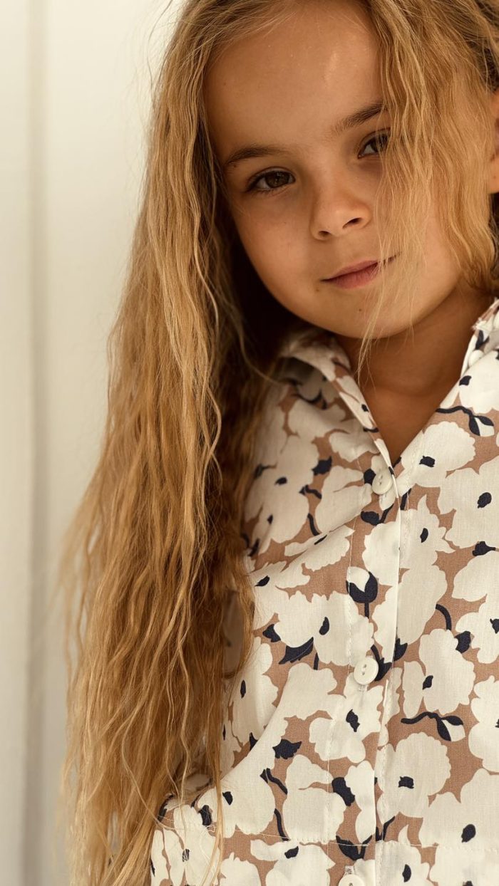 Koszula BEŻOWA QBA KIDS