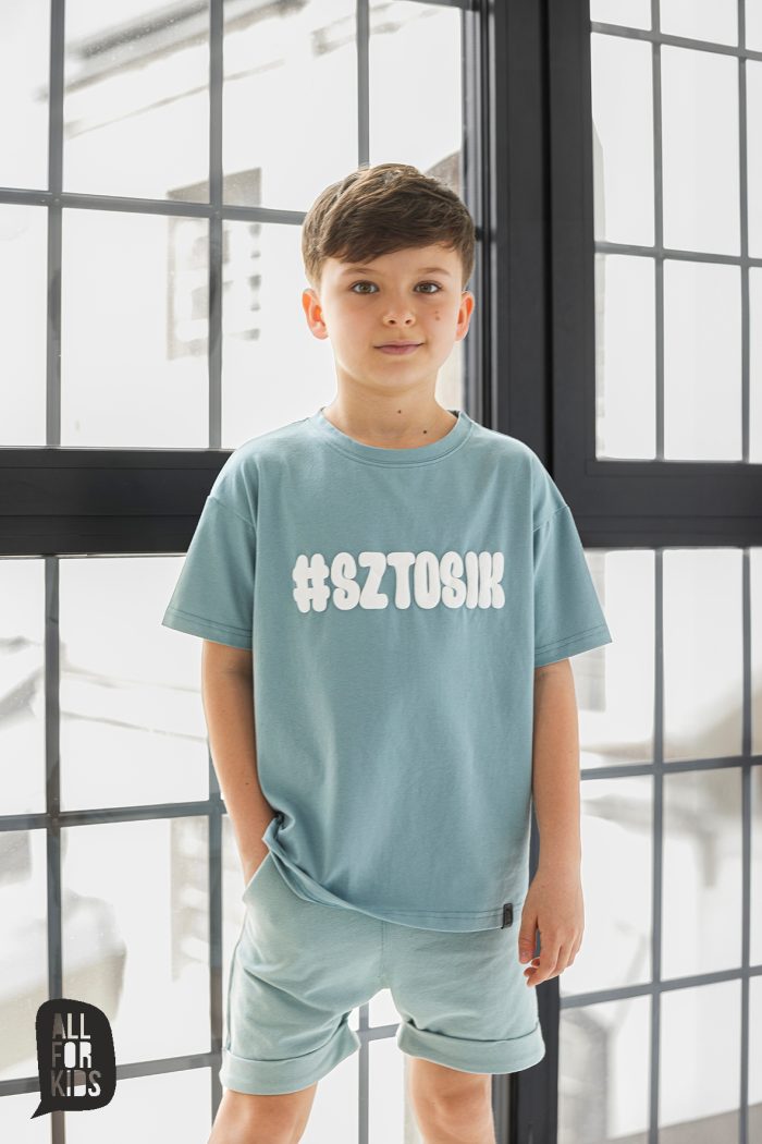 T-shirt #SZTOSIK MIĘTA All For Kids