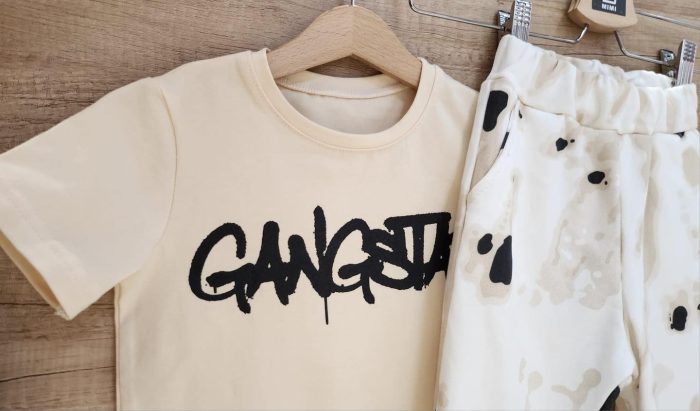 Koszulka/t-shirt GANGSTAR BEŻ MIMI - obrazek 2