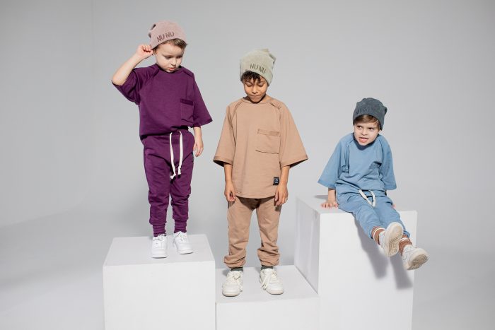 Spodnie dresowe BABY BLUE NUNU - obrazek 3