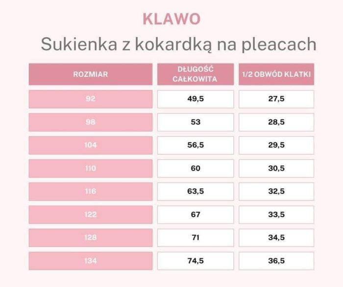 Sukienka z kokardą LILA Klawo - obrazek 5
