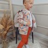 Legginsy prążek CEGLANE Klawo - obrazek 2