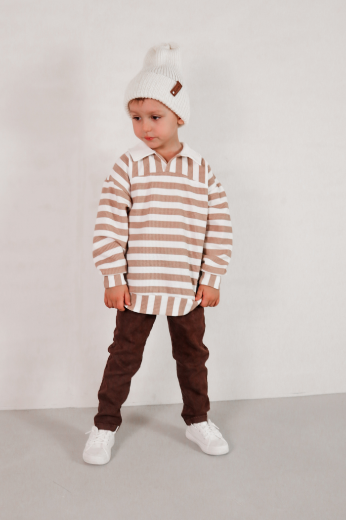 Sweter WAFEL PASKI LATTE NUNU