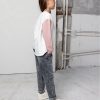Spodnie jeans SZARE mashMNIE - obrazek 3