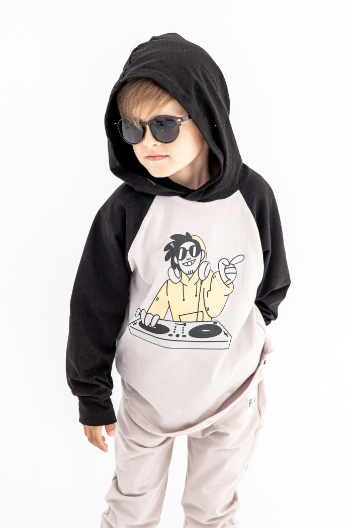 Bluza D’J CZARNA FUNKids