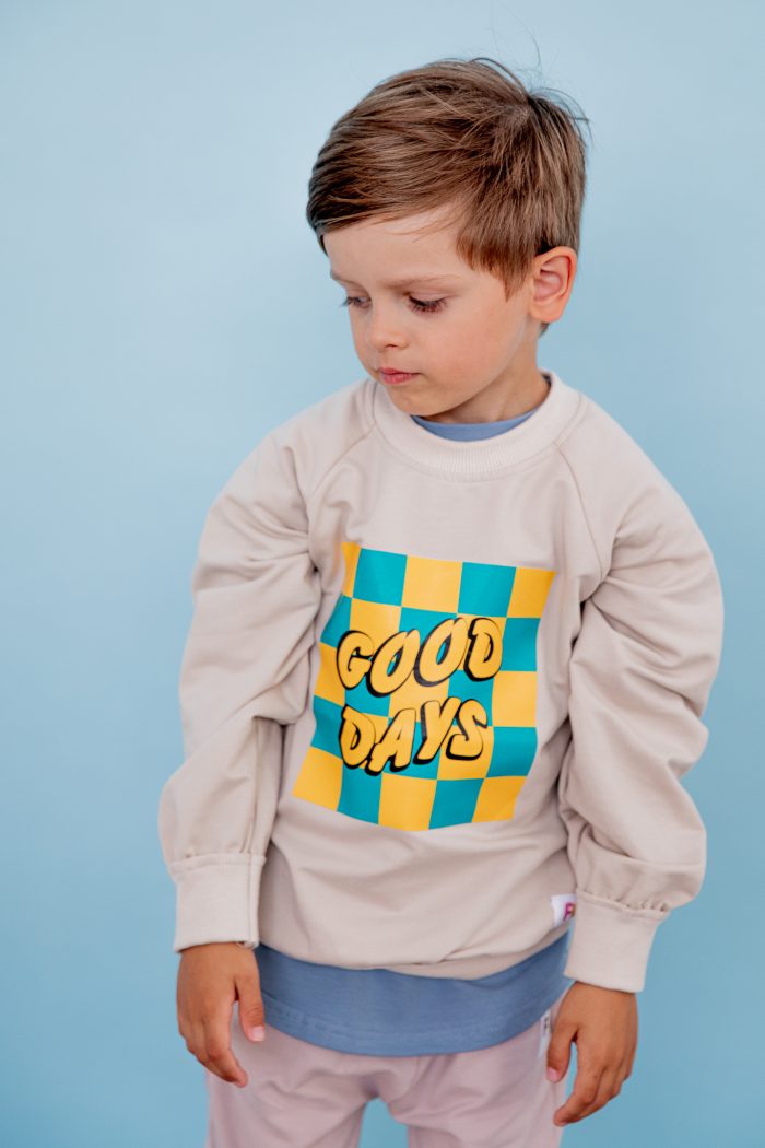 Bluza GOOD DAYS BEŻOWA FUNKids