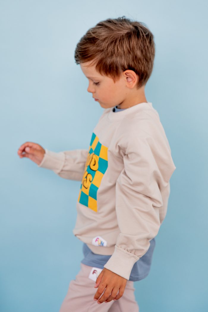 Bluza GOOD DAYS BEŻOWA FUNKids - obrazek 3