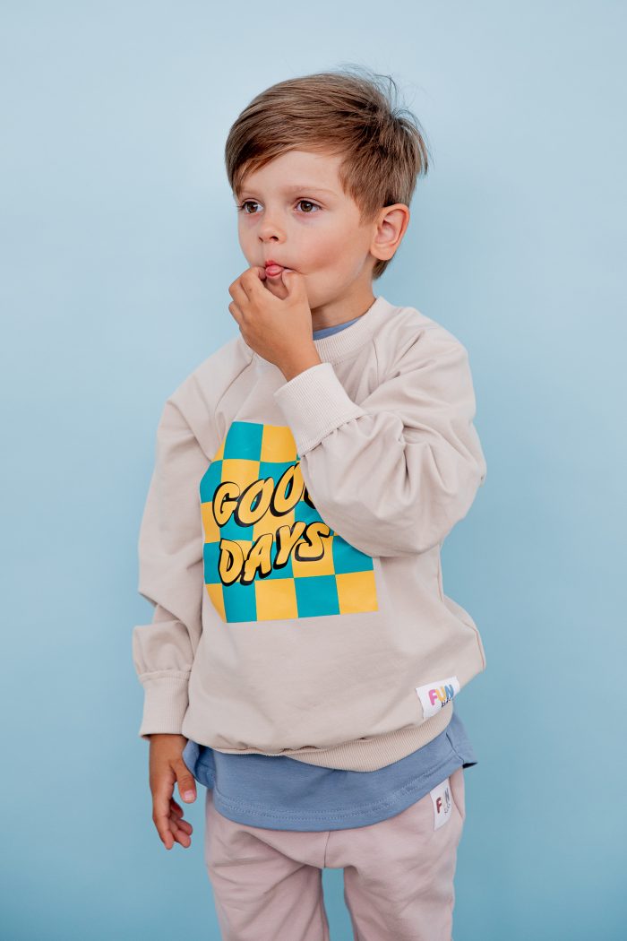 Bluza GOOD DAYS BEŻOWA FUNKids - obrazek 2