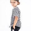 T-shirt szachownica GOOD DAY BLACK FUNKids - obrazek 2