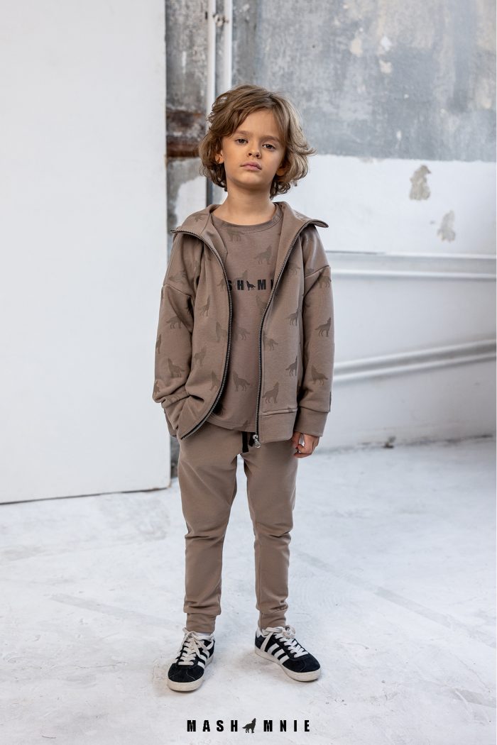 Bluza Wolf BEŻOWA mashMNIE
