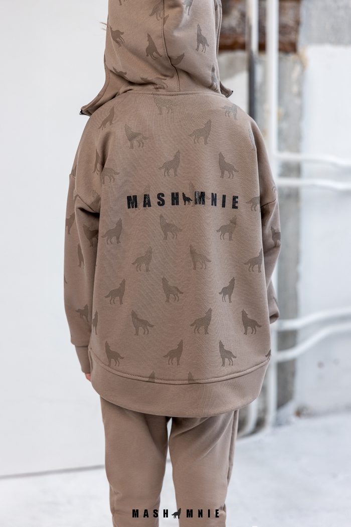 Bluza Wolf BEŻOWA mashMNIE - obrazek 3