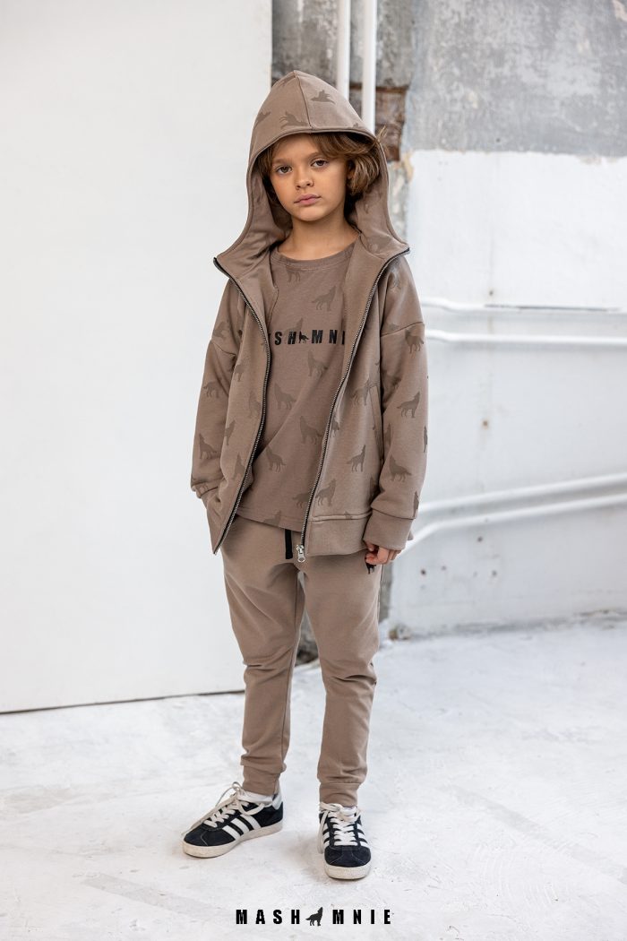 Bluza Wolf BEŻOWA mashMNIE - obrazek 2