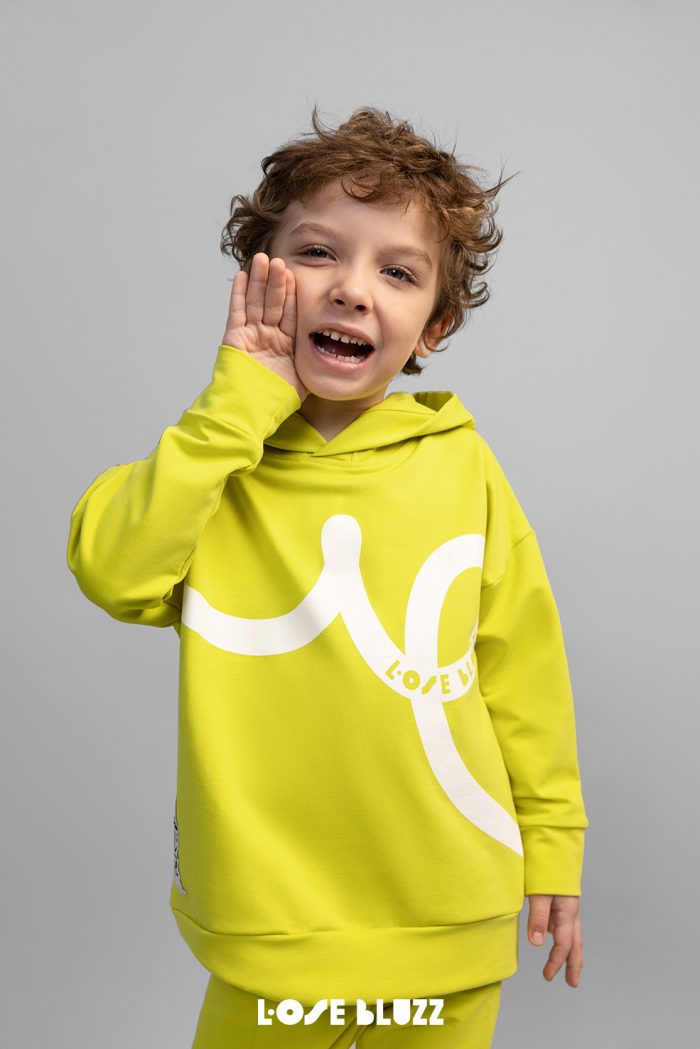 Bluza z kapturem LIMONKA LOOSE BLUZZ - obrazek 3