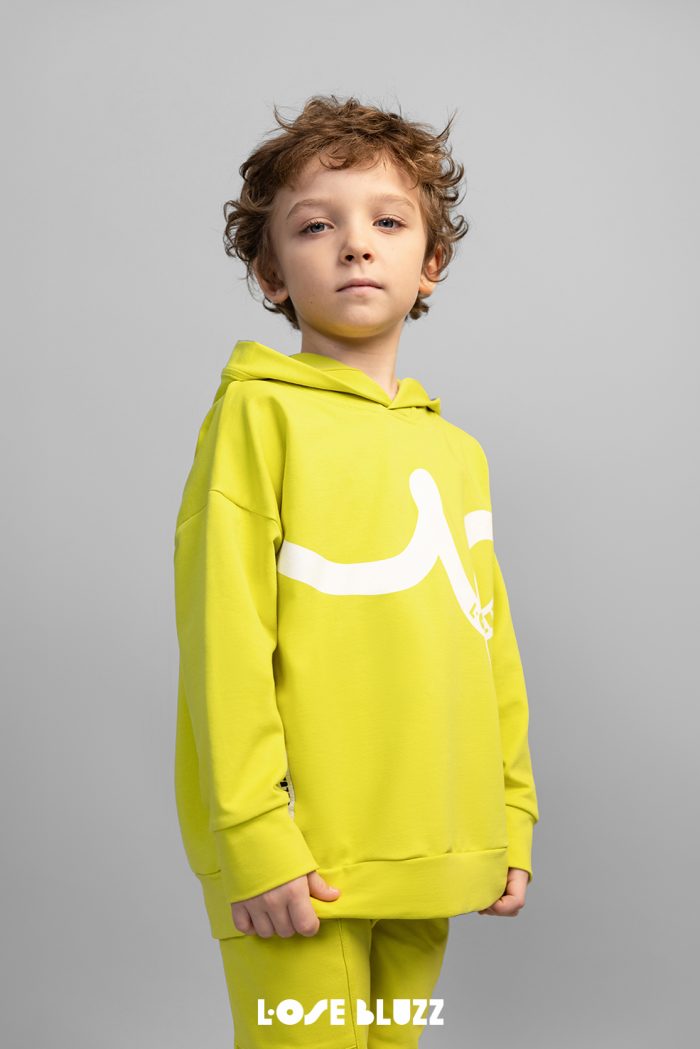 Bluza z kapturem LIMONKA LOOSE BLUZZ