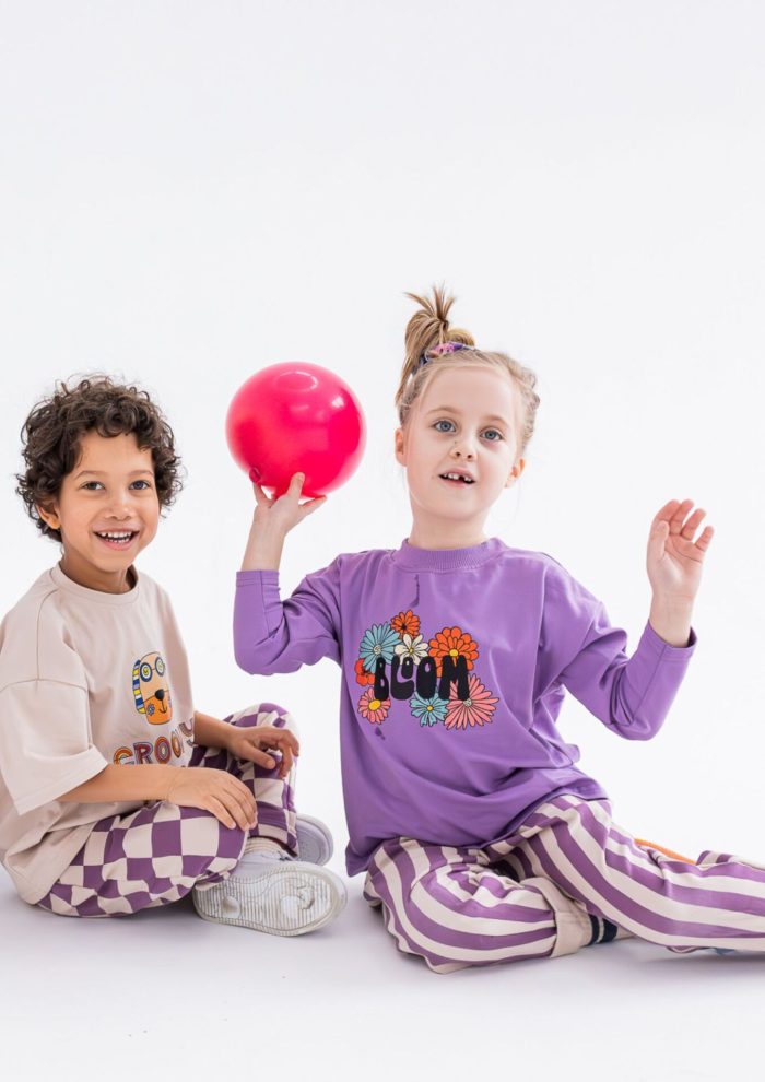 Longsleeve OVER BLOOM FLOWERS LILIOWA FUNKids