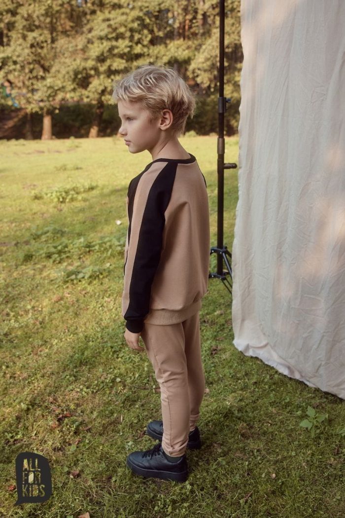 Bluza PERSON BEŻOWA All For Kids - obrazek 4