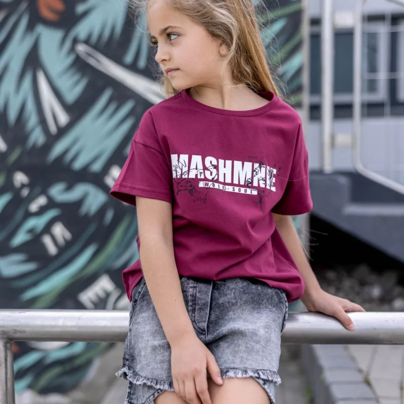 Szorty z frędzlami GRAFIT mashMNIE