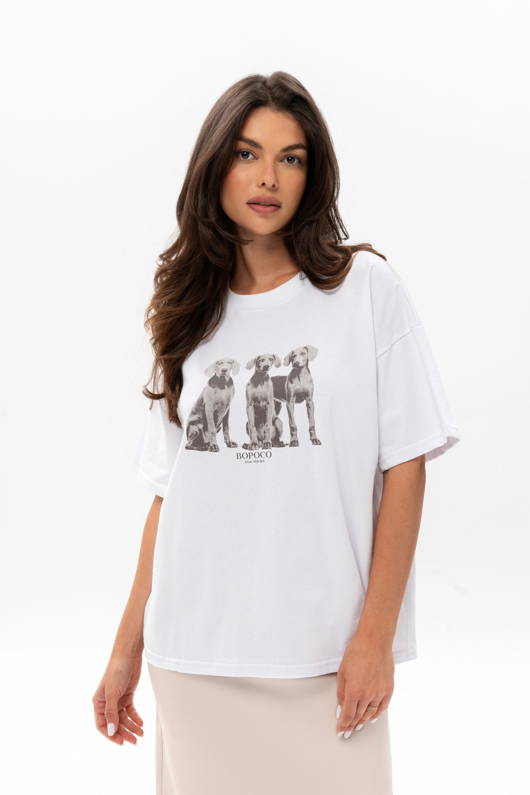 T-shirt PSY BIAŁY BOPOCO