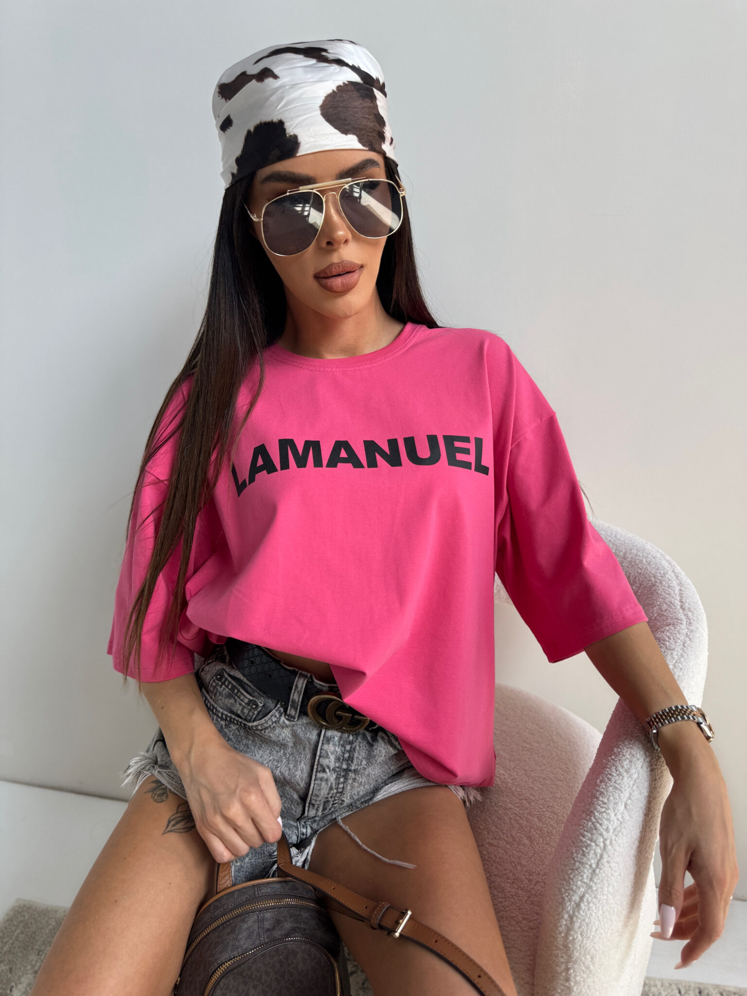 T-shirt NOIR LAMANUEL - obrazek 2