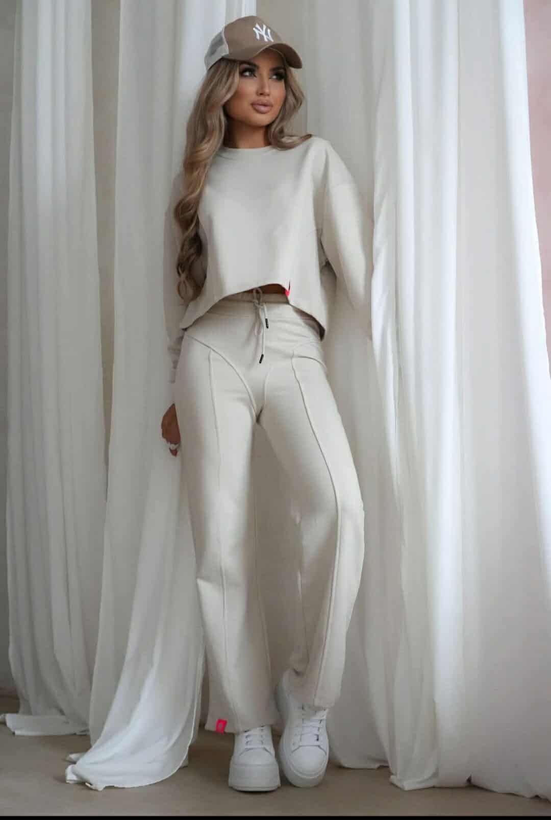 Komplet dresowy JASNY BEŻ O'La Bianka - obrazek 2