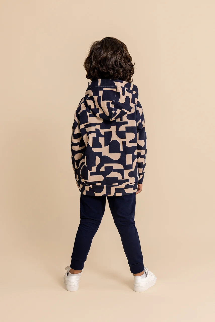 Bluza z kapturem GRANAT Loose Bluzz - obrazek 2