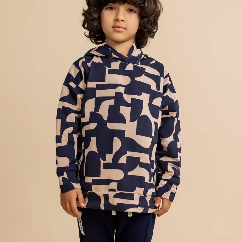 Bluza z kapturem GRANAT Loose Bluzz