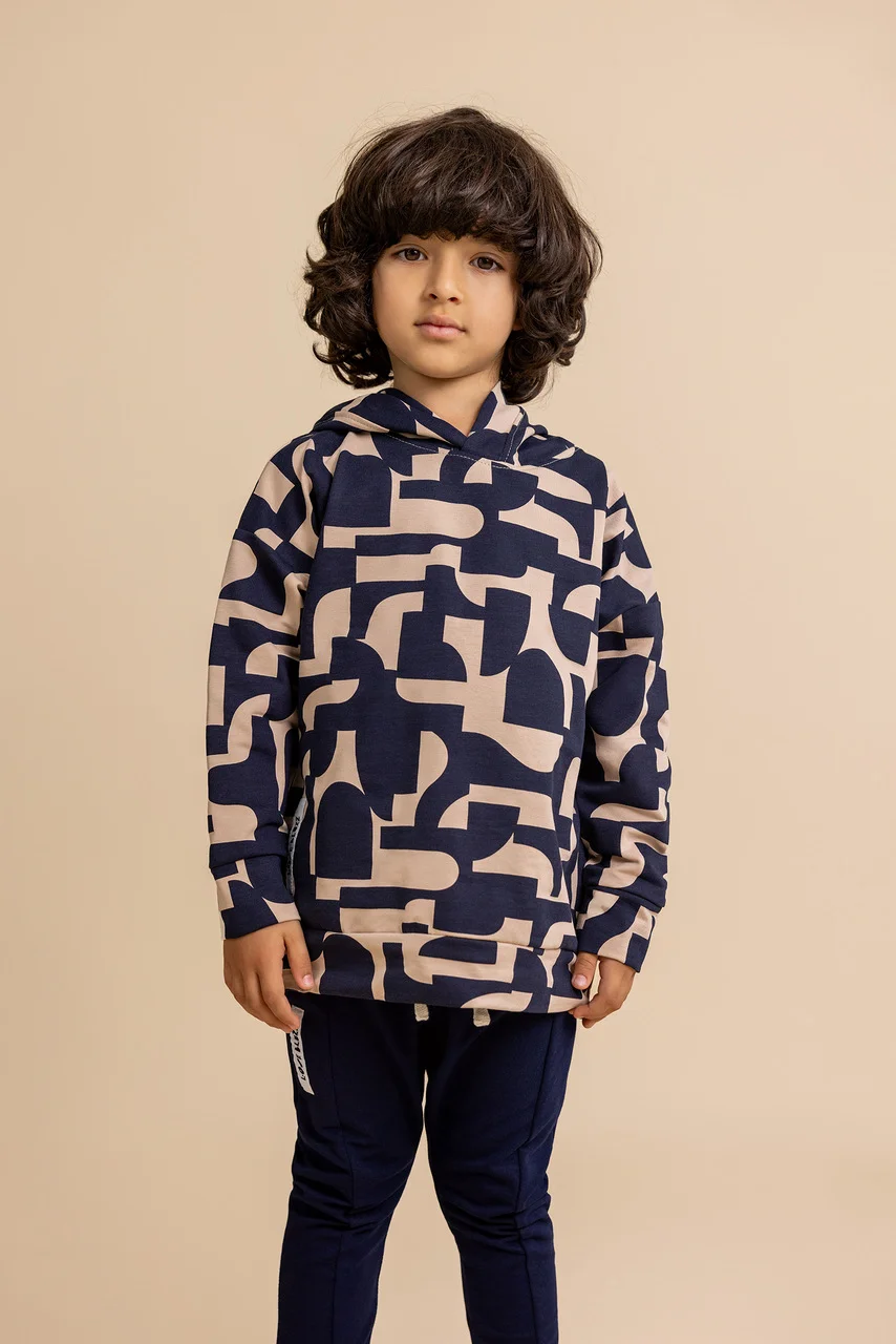 Bluza z kapturem GRANAT Loose Bluzz