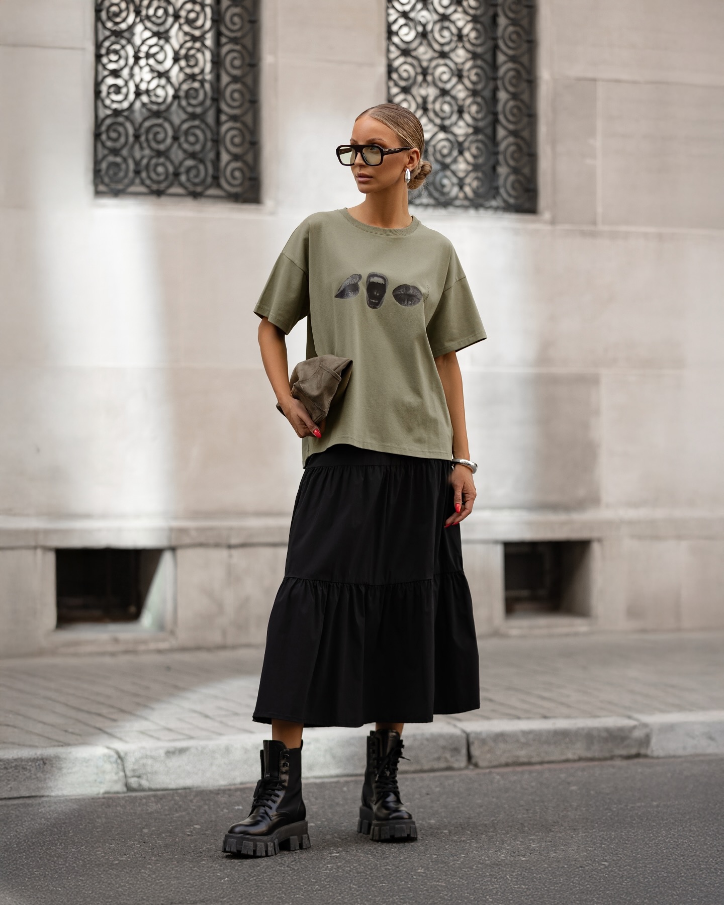 T-shirt USTA KHAKI BOPOCO
