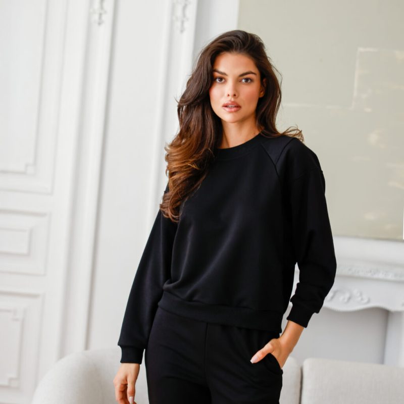Bluza JANE CZARNA BOPOCO