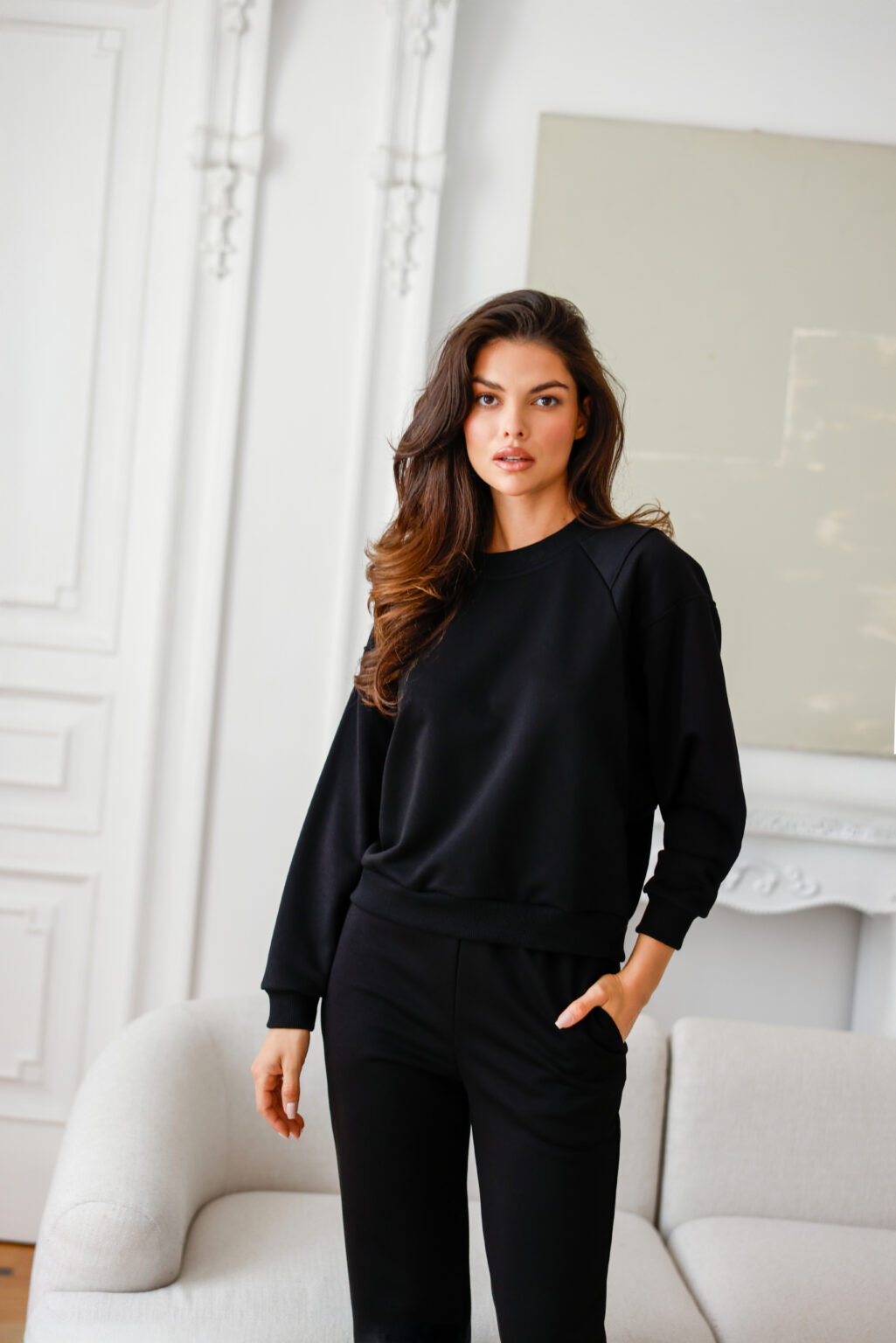 Bluza JANE CZARNA BOPOCO
