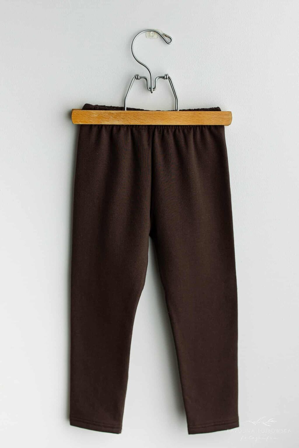 Legginsy ocieplane CZEKOLADA Lily Grey
