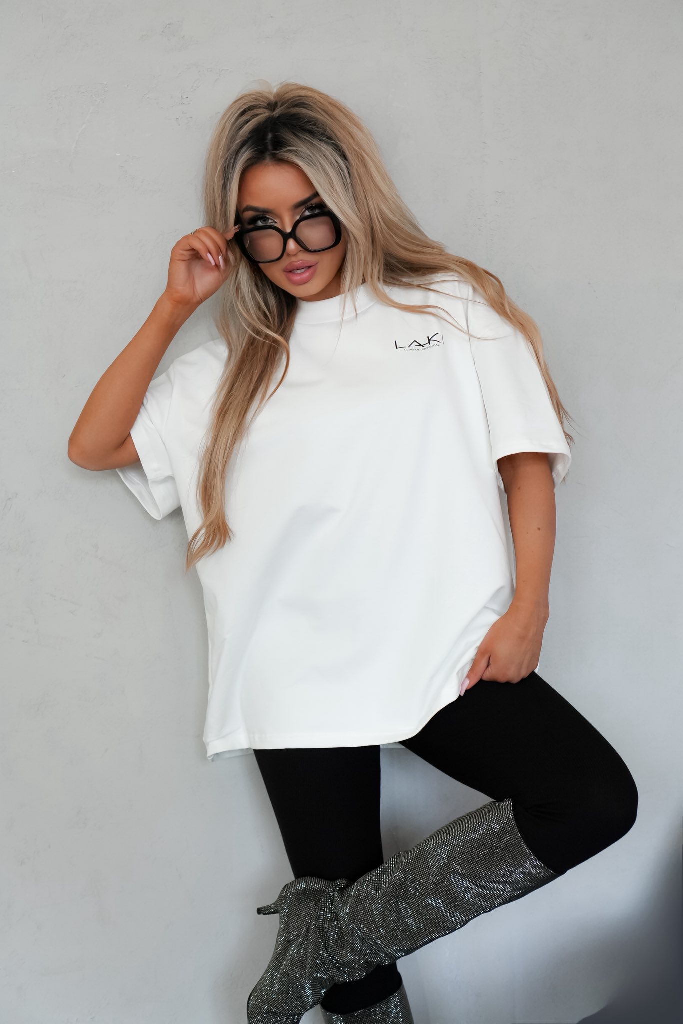 T-shirt LIFE BILL BIAŁA UNISEX LAKI