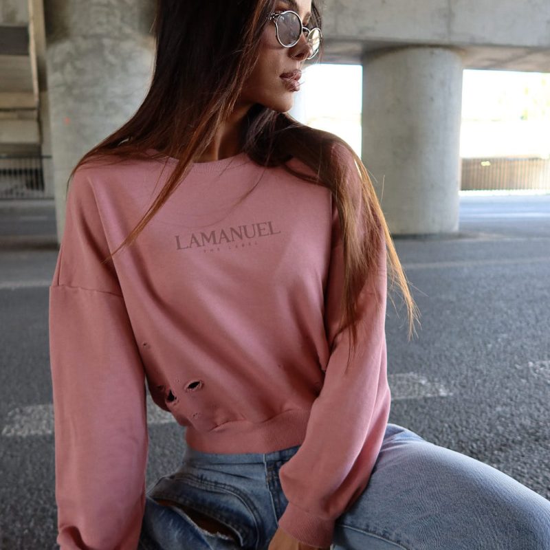 Bluza ABOUT BRUDNY RÓŻ LAMANUEL