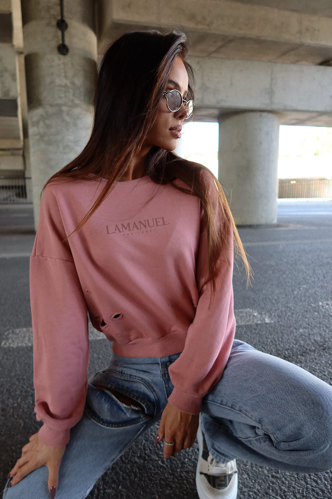 Bluza ABOUT BRUDNY RÓŻ LAMANUEL