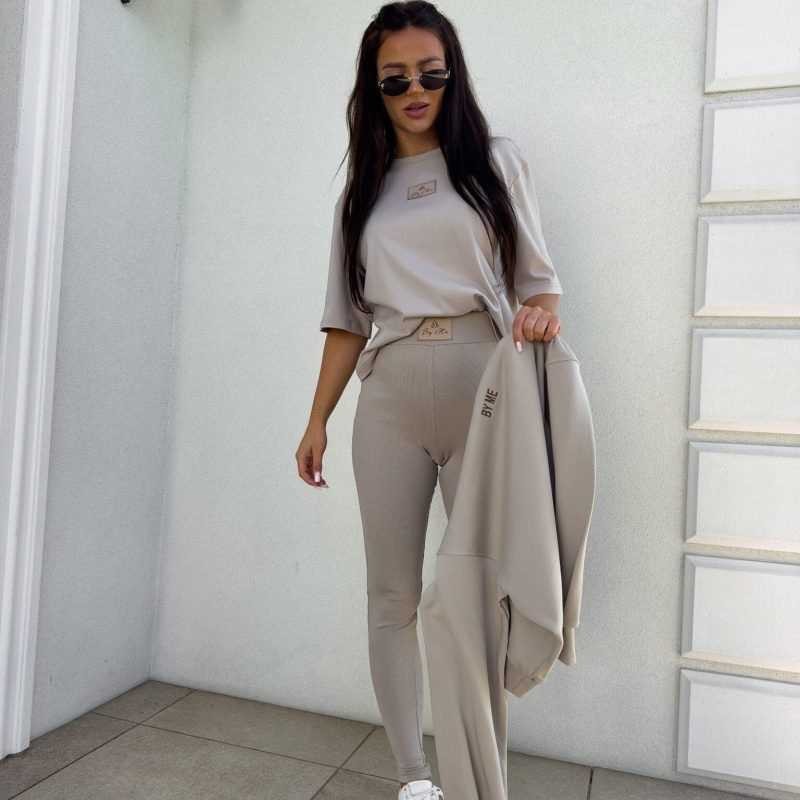 Legginsy COTTON TAUPE ByMe