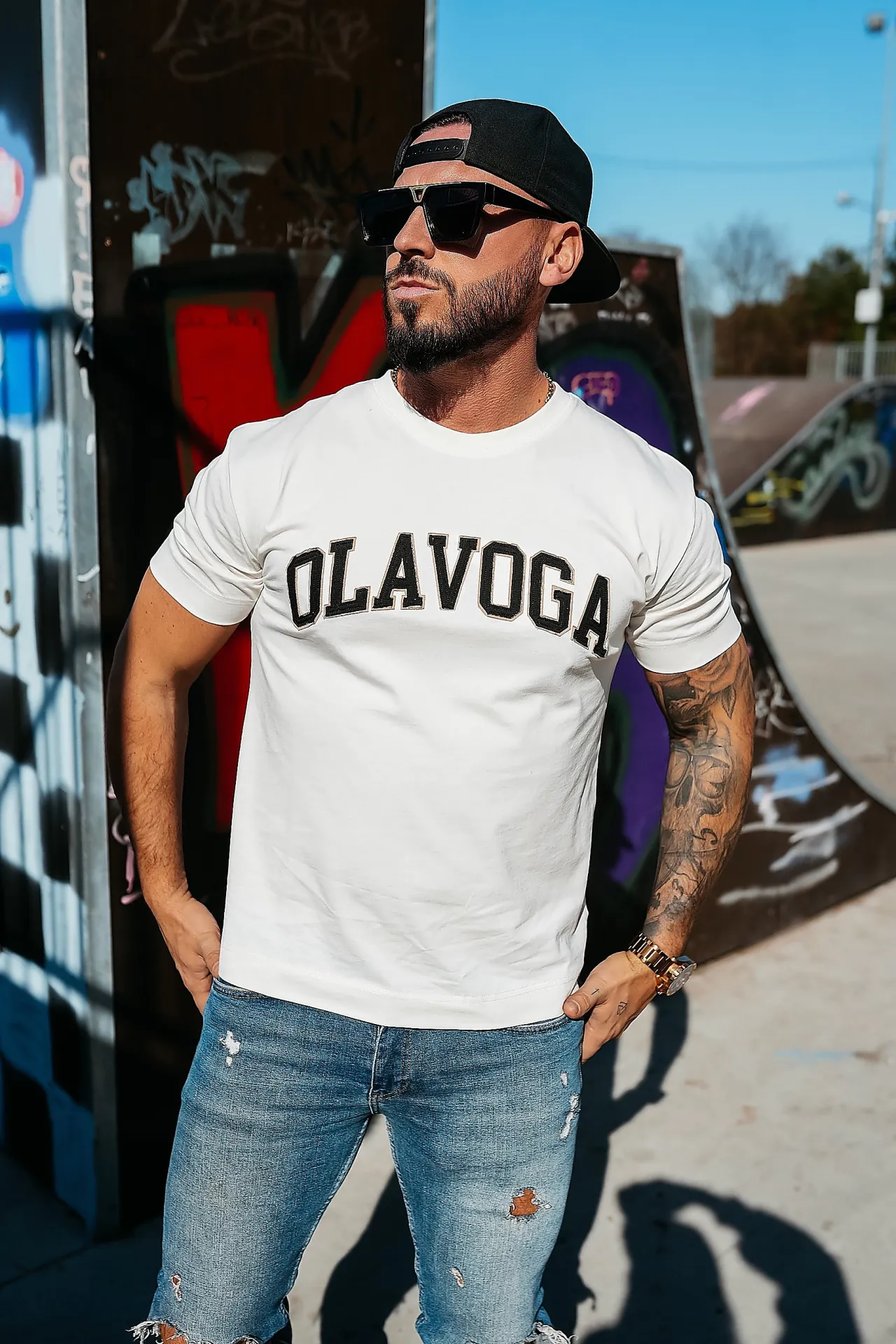 T-shirt ROQA ECRU OLAVOGA Men